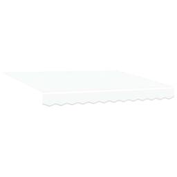 Berkfield Home Manual Retractable Awning with LED White 350x250 cm - thumbnail 3