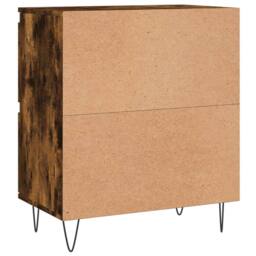 Berkfield Home Sideboards 3 pcs Smoked Oak Engineered Wood in Brown - thumbnail 8