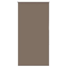 Berkfield Home Roller Blind Blackout Coffee 70x150 cm Fabric Width 65.7 cm Polyester in Brown - thumbnail 2