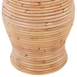 Wyld and Coco Rattan Vase 50 cm Handmade Boho Rustic Home Décor in Natural - thumbnail 6
