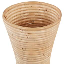 Wyld and Coco Rattan Vase 50 cm Handmade Boho Rustic Home Décor in Natural - thumbnail 5
