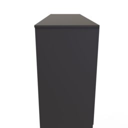 Ready Assembled 2 U Seattle 6 Drawer Kneehole Desk (Ready Assembled) in Dark Grey - thumbnail 2
