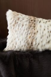 Orsina Bosie Lamina Animal Print Rectangular Cushion in Natural - thumbnail 4
