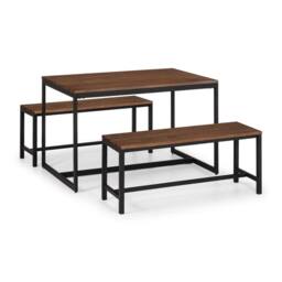 Cheshire Premium Rivoli 120cm Dining Table - Walnut - thumbnail 4