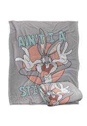 Warner Brothers Looney Tunes Officially Licensed Silky Touch Super Soft Throw Blanket 152 x 127 cm in White - thumbnail 2