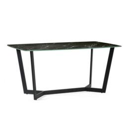Cheshire Premium Olympia 160cm Dining Table - Black Marble