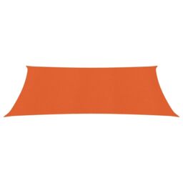 Berkfield Home Sunshade Sail 160 g/m ² Orange 2x4.5 m HDPE - thumbnail 2