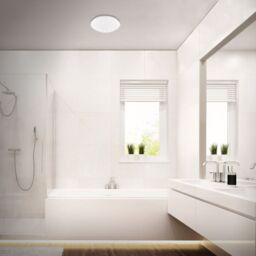 BRILONER White IP44 12W LED Ceiling Light - thumbnail 9