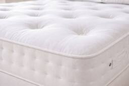 Nexus Mattresses Ltd Supportive Backcare Pocket Spring Mattress - 25cm in White - Size: Small Single - thumbnail 4