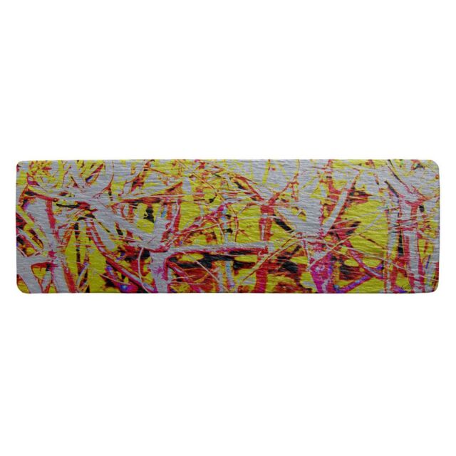 Benjamin Tate Design River Thames & Red Branches Runner Rug in Natural - Size: 67 cm x 230 cm - image 1