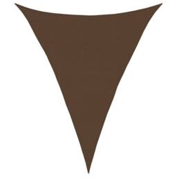 Berkfield Home Sunshade Sail 160 g/m ² Brown 4x5x5 m HDPE - thumbnail 2