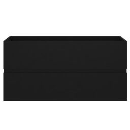 Berkfield Home Sink Cabinet Black 90x38.5x45 cm Engineered Wood - thumbnail 5