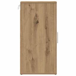 Berkfield Home Shoe Cabinets 2 pcs Artisan Oak 32x35x70 cm Engineered Wood in Brown - Size: 32 x 35 x 70 cm - thumbnail 6