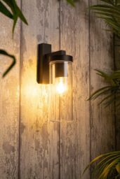 BHS Lighting Carlton Up or Down Outdoor Wall Light in Black - thumbnail 4