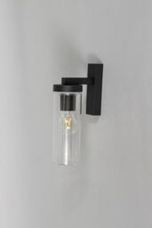 BHS Lighting Carlton Up or Down Outdoor Wall Light in Black - thumbnail 2
