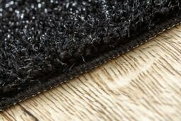 RugsX Dywaniki Łazienkowe Rug in Black - Size: 100 cm diameter - thumbnail 5
