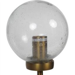 The Libra Company Wellesley Three Globe Table Lamp - Iron/Glass - L18xW35xH82 cm - Brass in Bronze - thumbnail 4