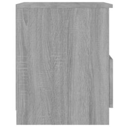 Berkfield Home Bedside Cabinet Grey Sonoma 40x40x50 cm Engineered Wood - Size: 40 x 40 x 50 cm - thumbnail 4