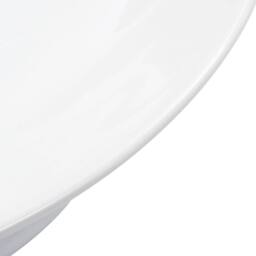Berkfield Home Wash Basin 41x12.5 cm Ceramic White - thumbnail 5