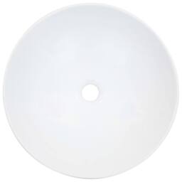 Berkfield Home Wash Basin 41x12.5 cm Ceramic White - thumbnail 3