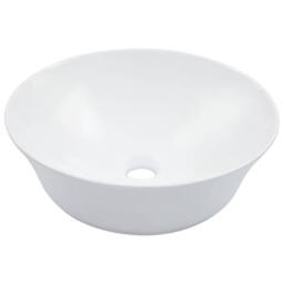Berkfield Home Wash Basin 41x12.5 cm Ceramic White - thumbnail 2