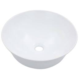 Berkfield Home Wash Basin 41x12.5 cm Ceramic White - thumbnail 1