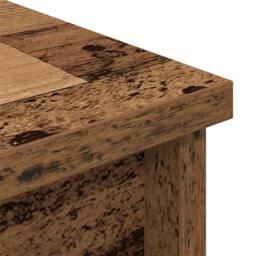 Berkfield Home Highboard Old Wood 37.5x35x180 cm Engineered Wood in Brown - thumbnail 9