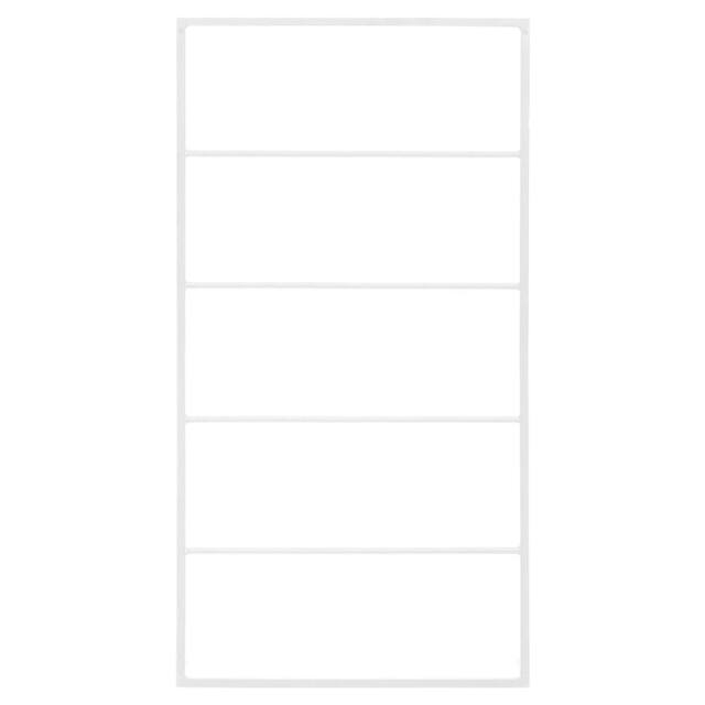 Berkfield Home Towel Rack White 60x10x116 cm Steel - Size: 60 x 10 x 116 cm - image 1