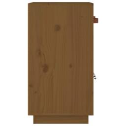 Berkfield Home Sideboard Honey Brown 65.5x40x75 cm Solid Wood Pine - thumbnail 5