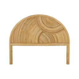 sweeek Natural rattan headboard in Beige - Size: Double - thumbnail 6