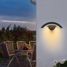 COMELY Outdoor Wall Lights, 24W Waterproof IP65 Black Wall Lights, 3000K - thumbnail 3