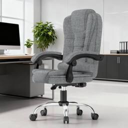 Gartistgo Ergonomic Fabric Executive Office Chair in Mid Grey - thumbnail 2