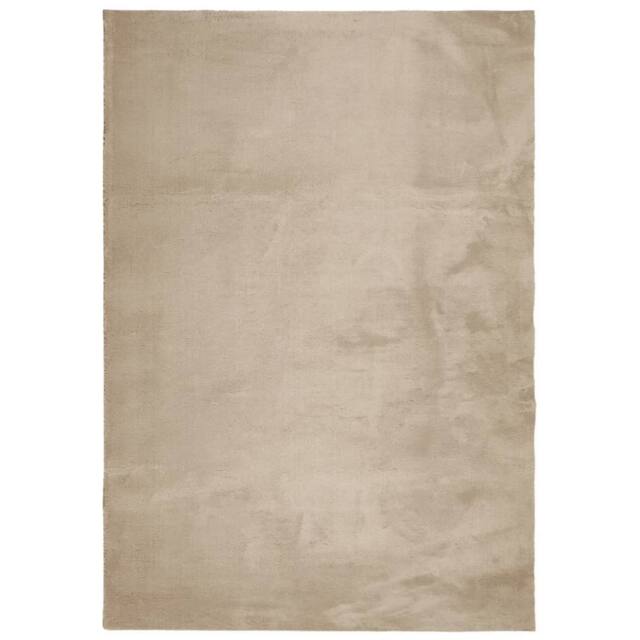 Berkfield Home Rug HUARTE Short Pile Soft & Washable Sand 160x230 cm in Light Sand - Size: Medium - image 1