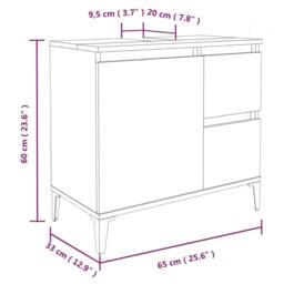 Berkfield Home 3 Piece Bathroom Cabinet Set White Engineered Wood - thumbnail 9