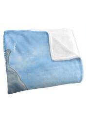 JQ Licensing Royce Mcclure Dolphin Jumpers Silky Touch Super Soft Throw Blanket 152 X 127 cm in White - thumbnail 3