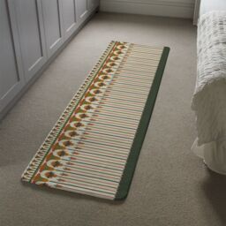 Benjamin Tate Design Egyptian Ornament Runner Rug in Natural - Size: 67 cm x 230 cm - thumbnail 4