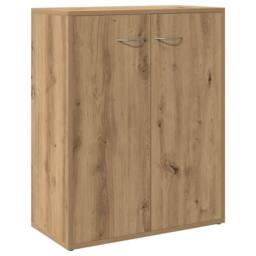 Berkfield Home Sideboard Artisan Oak 60x30x75 cm Engineered Wood in Brown - Size: 60 x 30 x 75 cm - thumbnail 3