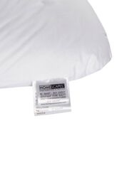 Homescapes U Shaped Comfort Pregnancy Pillow Goose Feather & Down in White - thumbnail 4