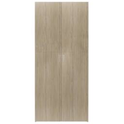 Berkfield Home Shoe Cabinet Sonoma Oak 80x35.5x180 cm Engineered Wood in Brown - thumbnail 4