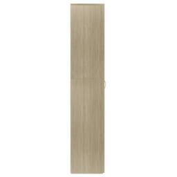 Berkfield Home Shoe Cabinet Sonoma Oak 80x35.5x180 cm Engineered Wood in Brown - thumbnail 5