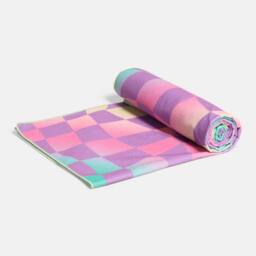 OHS Checkerboard Beach Towel Bath Travel Quick Dry Microfibre Absorbent - thumbnail 3