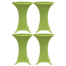 Berkfield Home Stretch Table Cover 4 pcs 70 cm Green - thumbnail 2