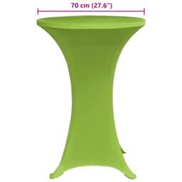 Berkfield Home Stretch Table Cover 4 pcs 70 cm Green - thumbnail 6