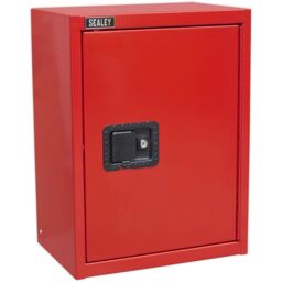 Loops Airbag Safe Storage Cabinet - 2mm Thick Sheet Steel - Slam Lock - Wall Mountable in Metallics - thumbnail 3