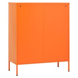 Berkfield Home Storage Cabinet Orange 80x35x101.5 cm Steel - thumbnail 6