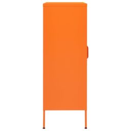 Berkfield Home Storage Cabinet Orange 80x35x101.5 cm Steel - thumbnail 5