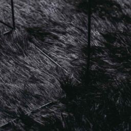 Berkfield Home Shaggy Rug High Pile NAVARRA Black 120x170 cm Polyester - Size: Medium - thumbnail 7