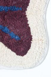 Homescapes Cotton Tufted Blue Fish Children Rug - Size: 40 cm x 75 cm - thumbnail 2