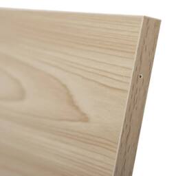 SPETLEK 6-Tier Wooden CD DVD Media Storage in Natural - Size: 0.6m2 - thumbnail 4