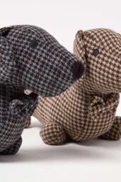 Homescapes Dog Door Stop - Set of 2 - Animal Door Stops in Brown - thumbnail 4